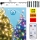 Catena LED da esterno natalizia 200xLED 17m IP44 bianco caldo/multicolor + TC