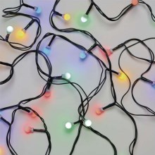 Catena LED da esterno natalizia 200xLED/25m IP44 multicolor