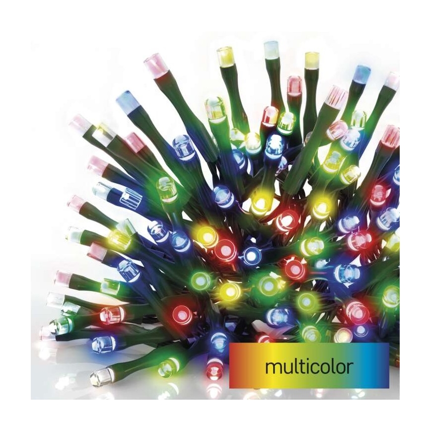Catena LED da esterno natalizia 40xLED/9m IP44 multicolore