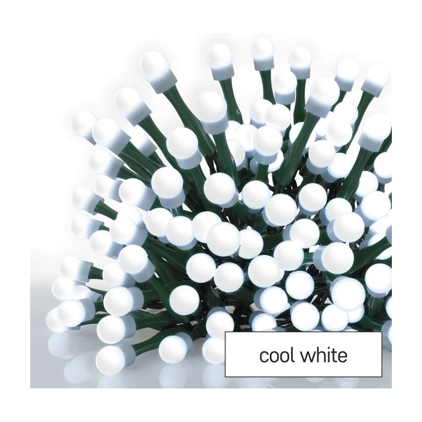 Catena LED da esterno natalizia 480xLED/53m IP44 bianco freddo