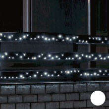 Catena LED da esterno natalizia 500xLED 35m IP44 bianco freddo