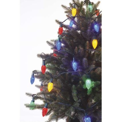 Catena LED da esterno natalizia 50xLED/8 modalità 14,8m IP44 multicolore