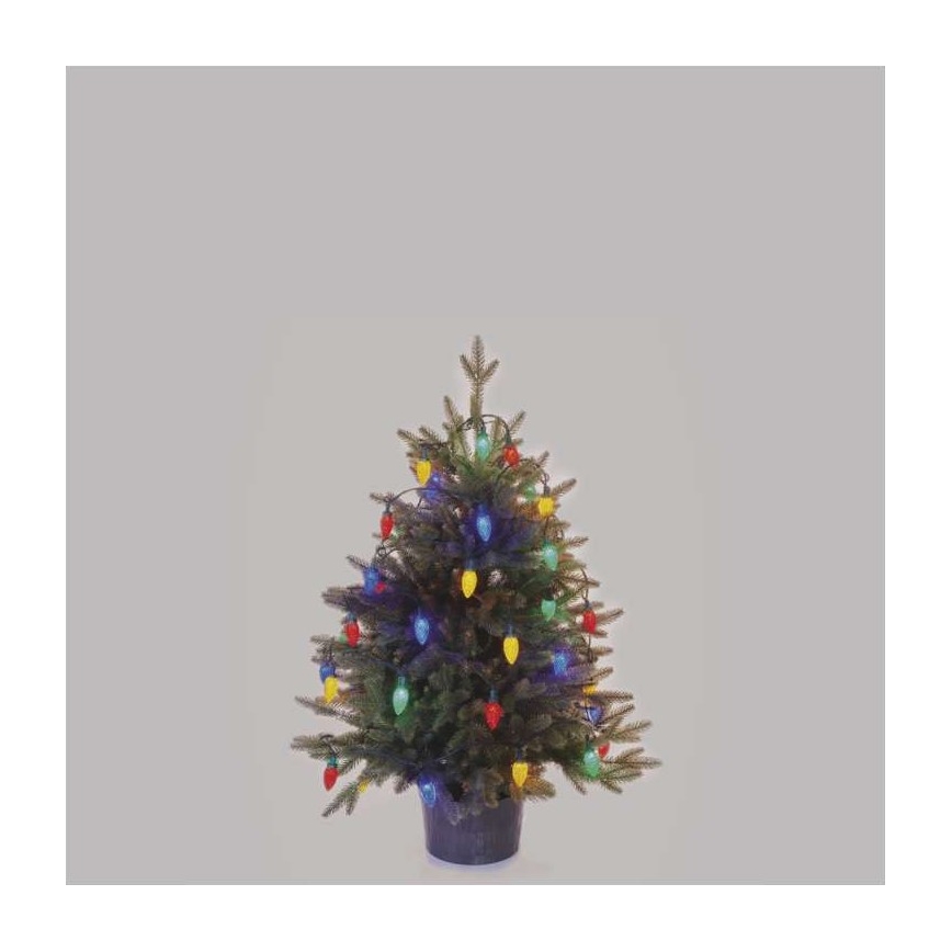 Catena LED da esterno natalizia 50xLED/8 modalità 14,8m IP44 multicolore