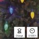 Catena LED da esterno natalizia 50xLED/8 modalità 14,8m IP44 multicolore