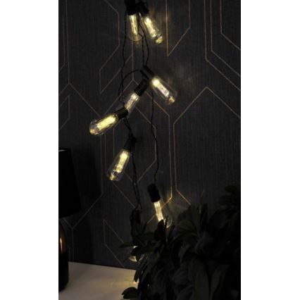 Catena LED decorativa EDISON 2,65 m 10xLED/2xAA