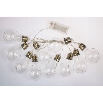 Catena LED decorativa SMOLDER 2,1 m 10xLED/2xAA