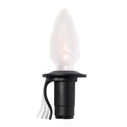 Catena LED di estensione per esterni CONE FILAMENT 20xE10 14m multicolore/bianco caldo IP44, Prodotto in Repubblica Ceca