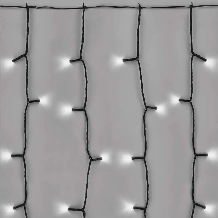 Catena LED natalizia da esterno 100xLED/1x2m IP44 bianco freddo