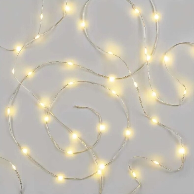 Catena LED natalizia da esterno 120xLED/17m IP44 bianco caldo