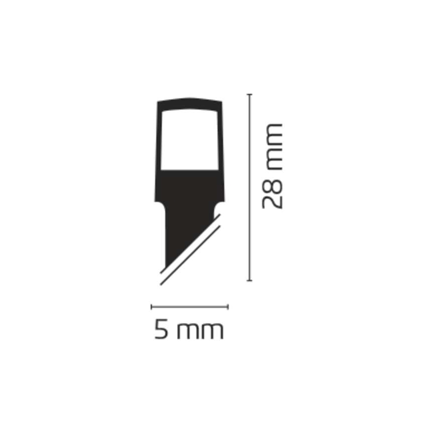 Catena LED natalizia da esterno 180xLED/23m IP44 bianco caldo