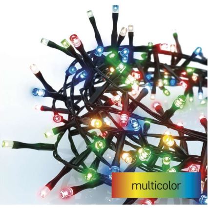 Catena LED natalizia da esterno 600xLED/17m IP44 multicolore