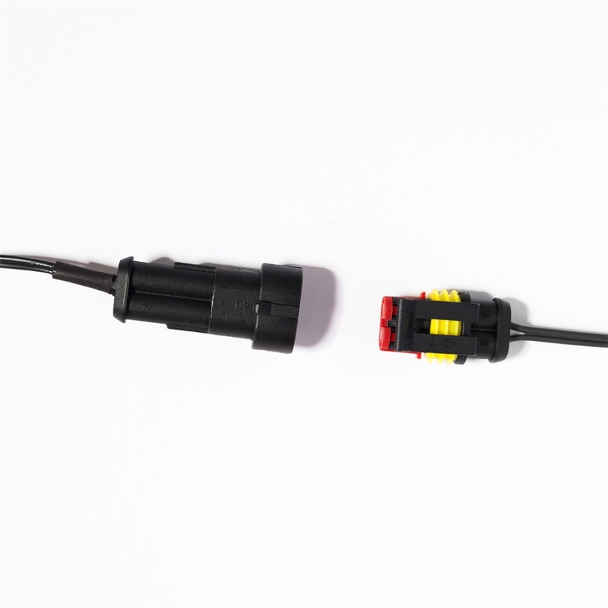 Catena LED natalizia da esterno CONE FILAMENT 20xE10 19m limpido/bianco caldo IP44, Made in the EU