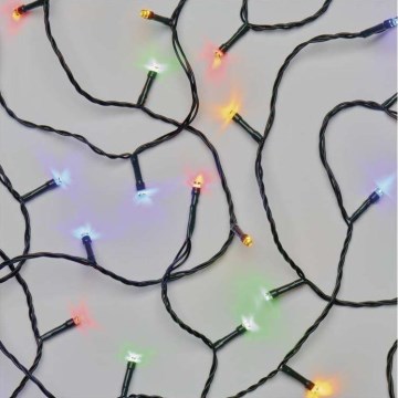 Catena LED natalizia per esterni 80xLED/13m IP44 multicolore