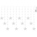Catena LED per esterni 120xLED/8 funzioni 3xAA 1,7 m IP44 bianco freddo