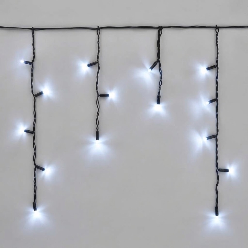 Catena LED per esterni 50xLED/3x0,4m IP44 bianco freddo