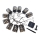Catena LED solare 10xE12/3,65m 600 mAh IP44 bianco caldo
