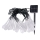 Catena LED solare ICE 30xLED/1,2V 300 mAh IP44