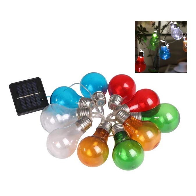 Catena LED solare PARTY 10xLED/1,2V 400 mAh IP44