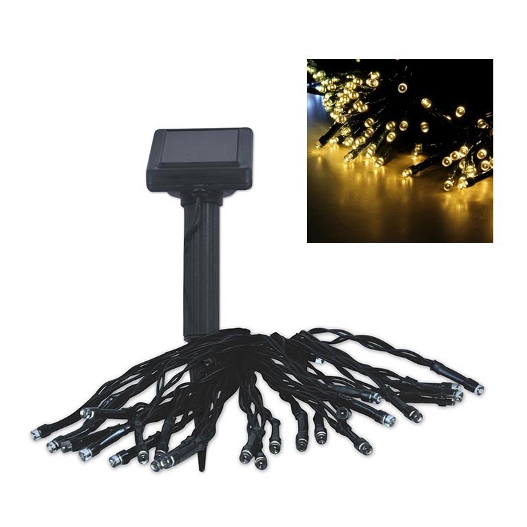 Catena LED solare SHINE 100xLED/1,2V 400 mAh 11, 9 m IP44