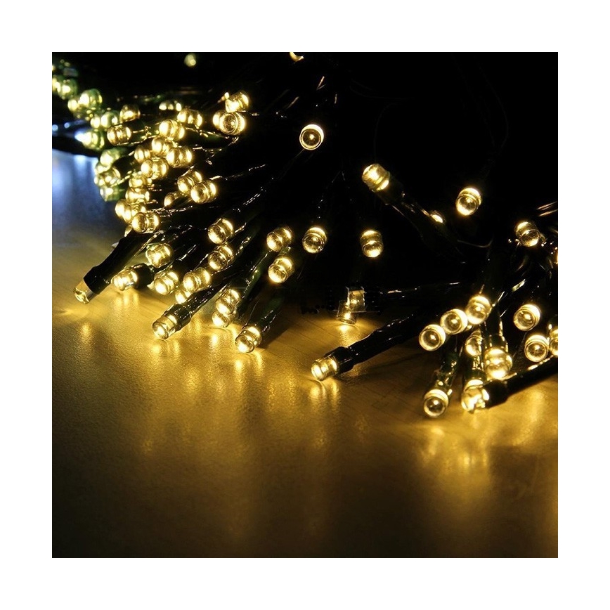 Catena LED solare SHINE 100xLED/1,2V 400 mAh 11, 9 m IP44