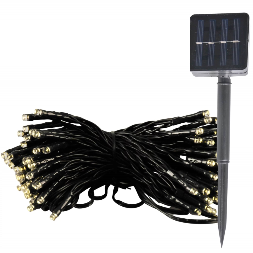 Catena LED solare SHINE 100xLED/1,2V 400 mAh 11, 9 m IP44