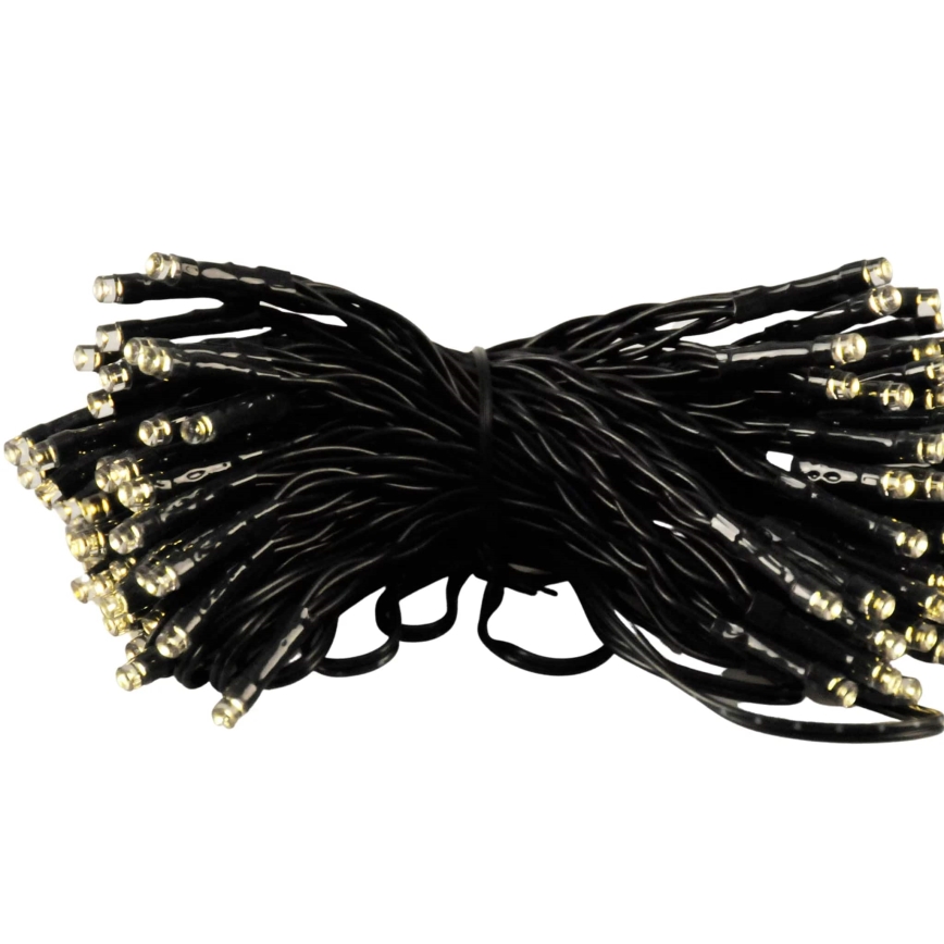 Catena LED solare SHINE 100xLED/1,2V 400 mAh 11, 9 m IP44