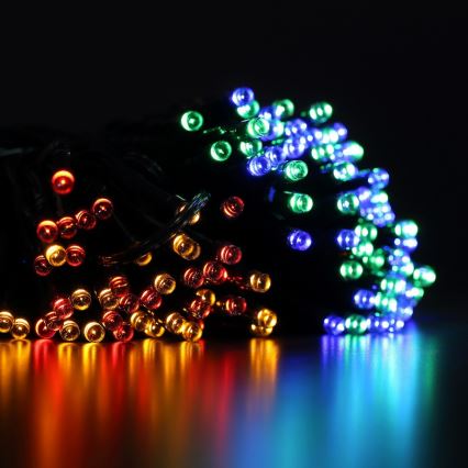 Catena LED solare SHINE MULTI 100xLED/1,2V 11,9 m IP44