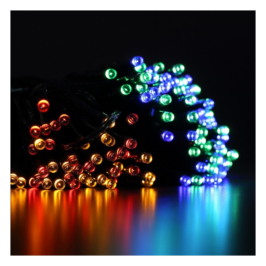 Catena LED solare SHINE MULTI 100xLED/1,2V 11,9 m IP44