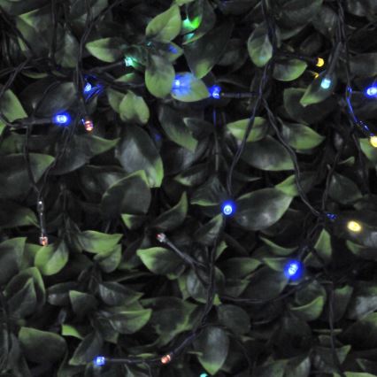 Catena LED solare SHINE MULTI 100xLED/1,2V 11,9 m IP44