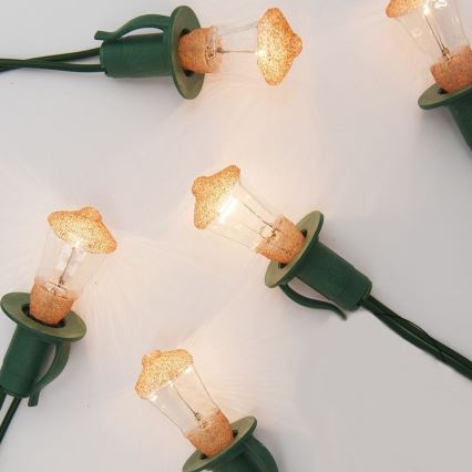 Catena LUCERNA 12xE10/10,7m, bianco caldo, prodotta nella Repubblica Ceca