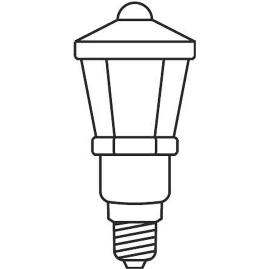 Catena LUCERNA 12xE10/10,7m, bianco caldo, prodotta nella Repubblica Ceca