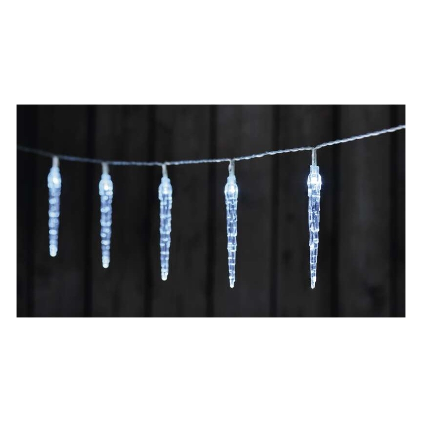 Catena luminosa 10xLED/2xAA 1,65m