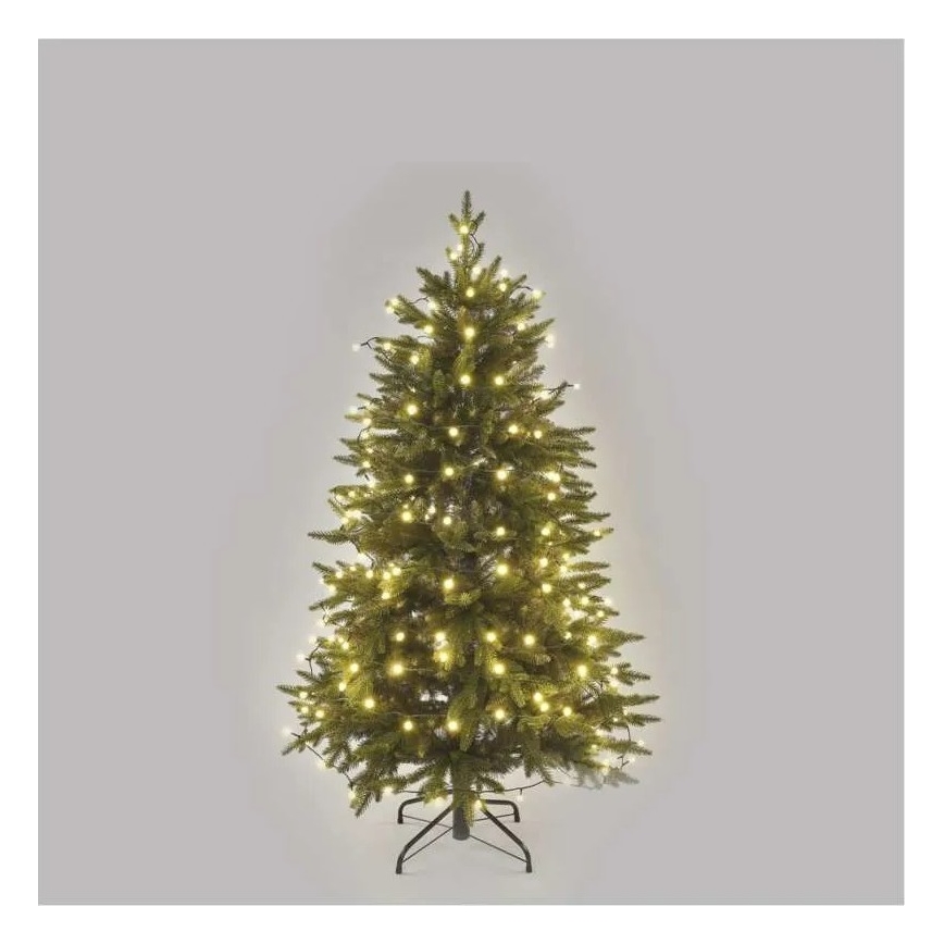 Catena luminosa 200x LED/8 funzioni 20 m IP44 bianco caldo