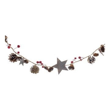 Catena luminosa a LED 10xLED/3xAA 2,5m bianco caldo