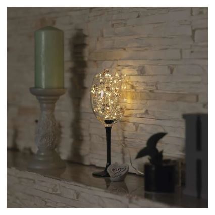 Catena luminosa a LED 40x/3xAA, 1,5 m, bianco caldo