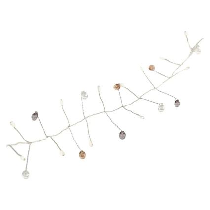 Catena luminosa a LED 40x/3xAA, 1,5 m, bianco caldo