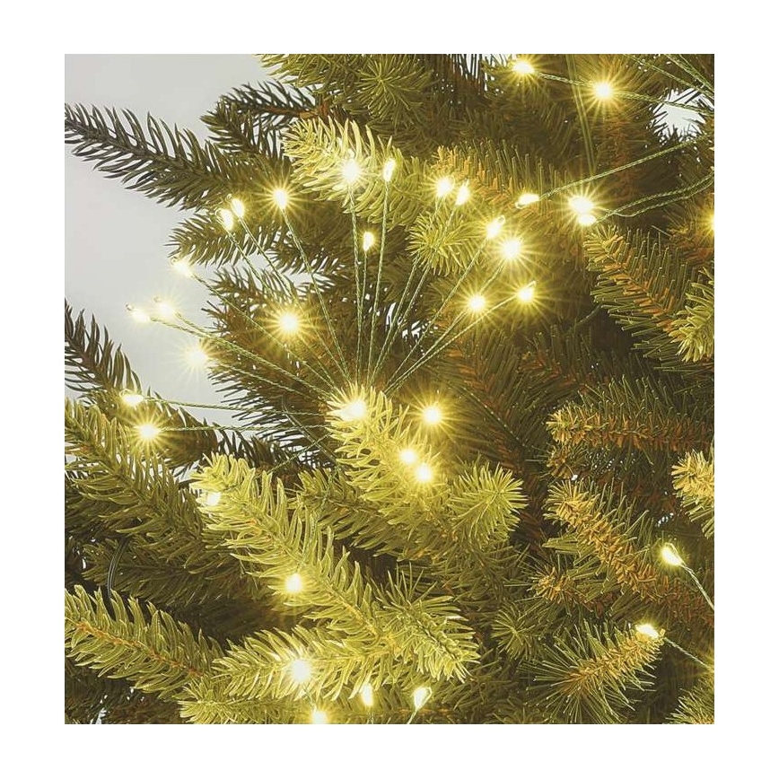 Catena luminosa a LED, 450 LED/11 m, bianco caldo