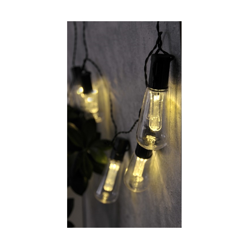 Catena luminosa decorativa a LED EDISON 2,65 m 10xLED/2xAA