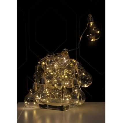 Catena luminosa decorativa a LED SMOLDER 5,3 m 20 LED/2,7 W/230 V