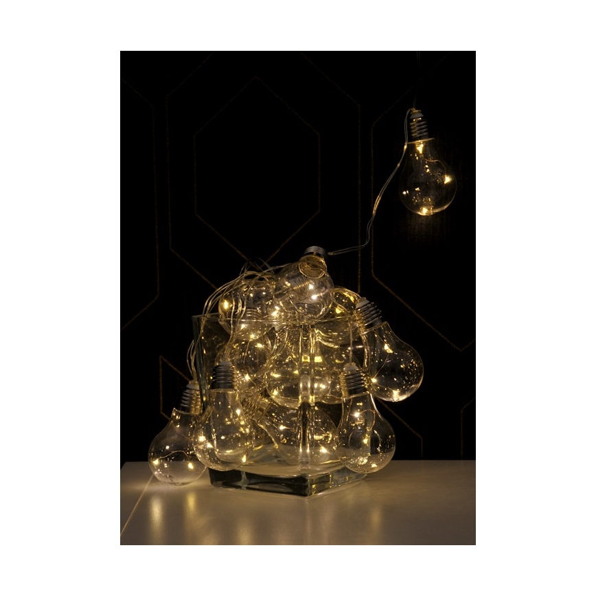 Catena luminosa decorativa a LED SMOLDER 5,3 m 20 LED/2,7 W/230 V