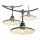 Catena luminosa decorativa da esterno CRETE 10xE27/230V 15m IP44