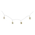 Catena luminosa decorativa LED 10xLED/2xAA 1,65m bianco caldo
