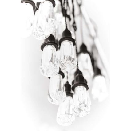 Catena luminosa decorativa LED da esterno 16xLED 8,6 m IP44 bianco freddo