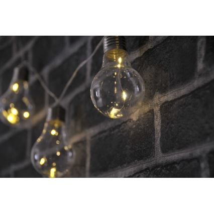 Catena luminosa decorativa LED SMOLDER 2,1 m 10xLED/2xAA