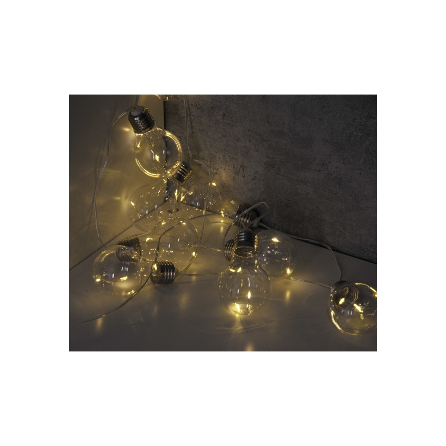 Catena luminosa decorativa LED SMOLDER 2,1 m 10xLED/2xAA