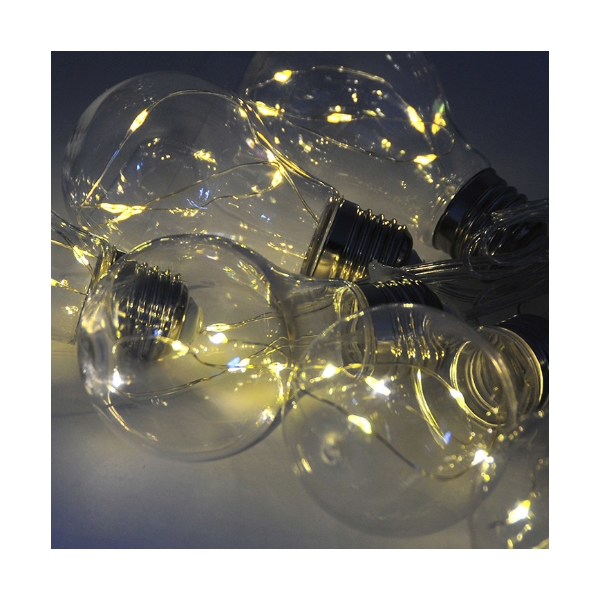 Catena luminosa decorativa LED SMOLDER 2,1 m 10xLED/2xAA