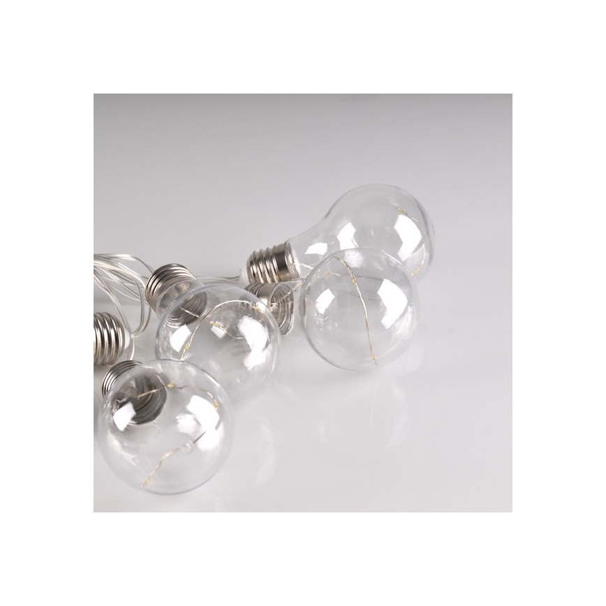 Catena luminosa decorativa LED SMOLDER 2,1 m 10xLED/2xAA