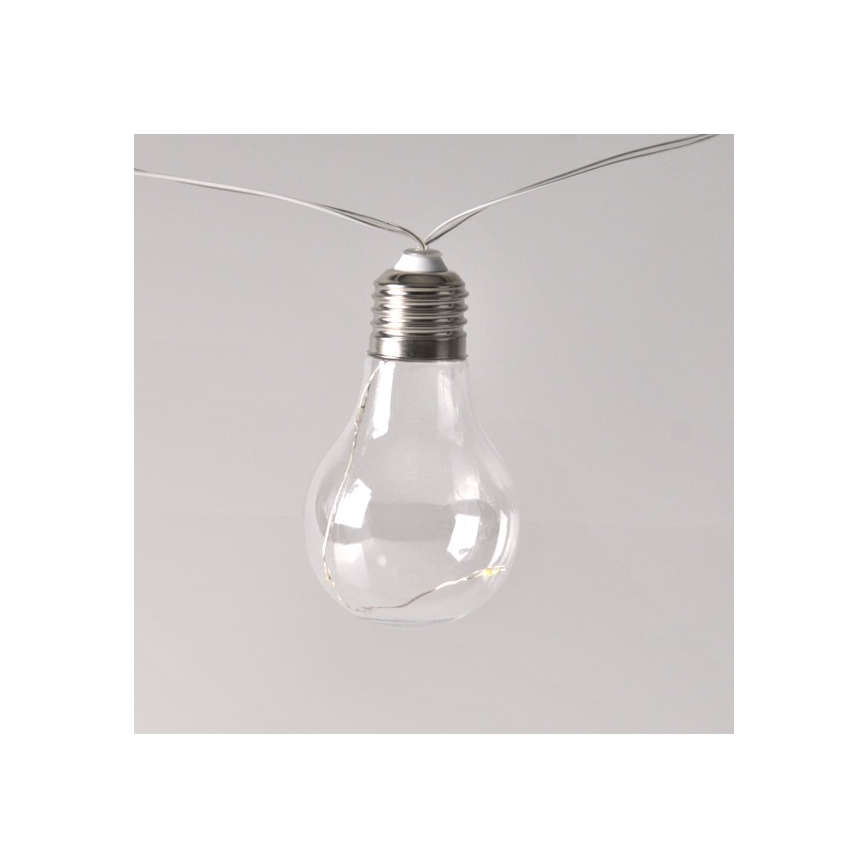 Catena luminosa decorativa LED SMOLDER 2,1 m 10xLED/2xAA