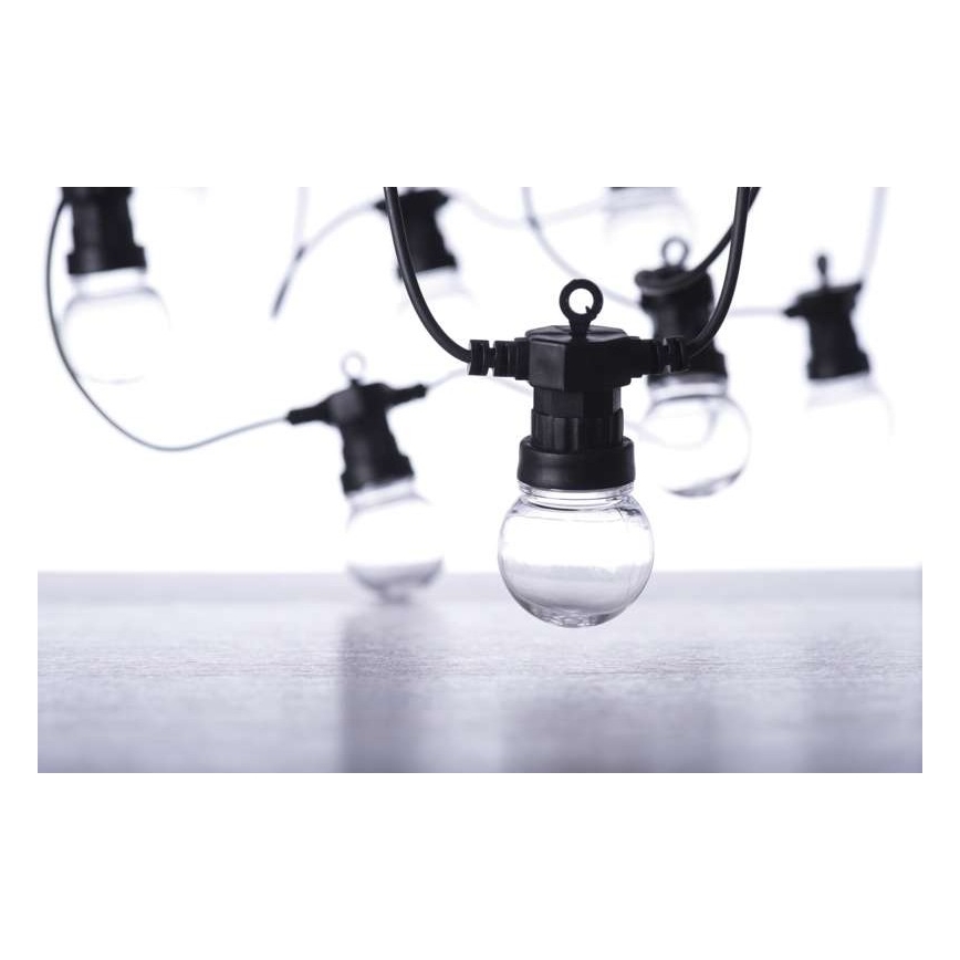 Catena luminosa decorativa per esterni 50xLED/10m IP44 trasparente