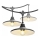 Catena luminosa decorativa per esterni CRETE 20xE27/230V 25m IP44
